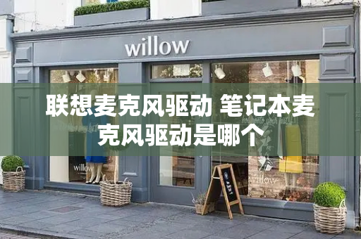 联想麦克风驱动 笔记本麦克风驱动是哪个-第1张图片-星选测评