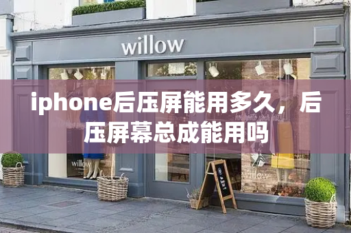 iphone后压屏能用多久，后压屏幕总成能用吗