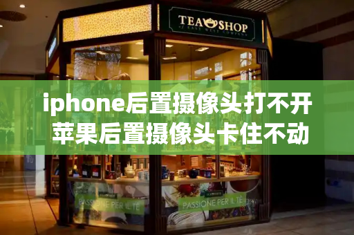 iphone后置摄像头打不开 苹果后置摄像头卡住不动