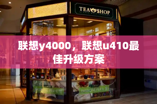 联想y4000，联想u410最佳升级方案-第1张图片-星选测评