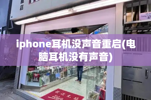 iphone耳机没声音重启(电脑耳机没有声音)