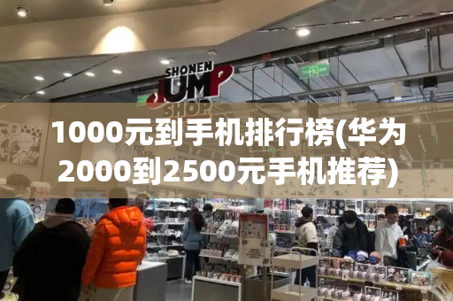 1000元到手机排行榜(华为2000到2500元手机推荐)-第1张图片-星选测评