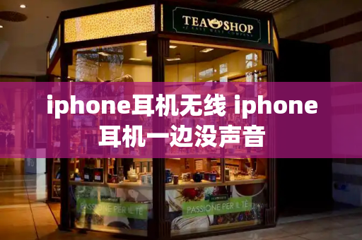 iphone耳机无线 iphone耳机一边没声音-第1张图片-星选测评