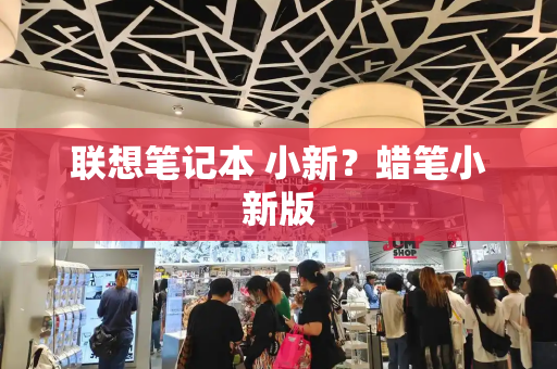 联想笔记本 小新？蜡笔小新版