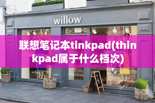 联想笔记本tinkpad(thinkpad属于什么档次)