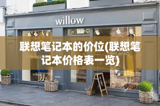 联想笔记本的价位(联想笔记本价格表一览)-第1张图片-星选测评