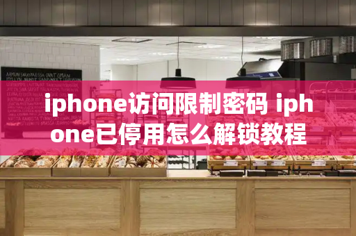 iphone访问限制密码 iphone已停用怎么解锁教程-第1张图片-星选测评