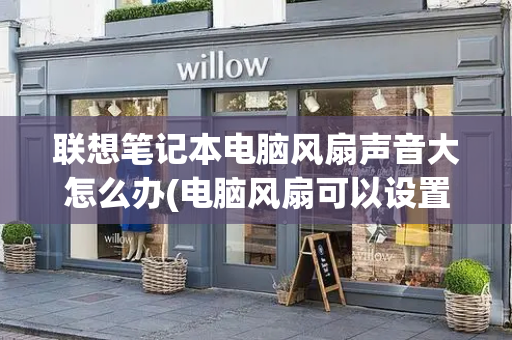 联想笔记本电脑风扇声音大怎么办(电脑风扇可以设置静音吗)-第1张图片-星选测评