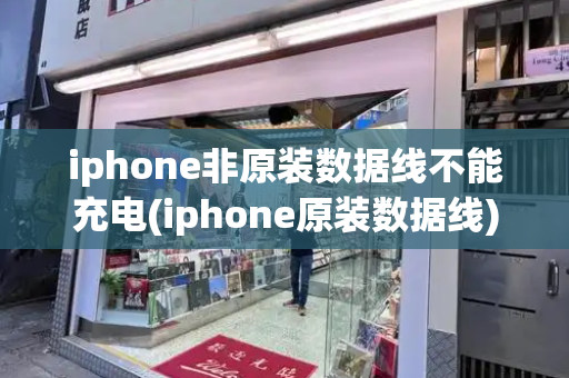 iphone非原装数据线不能充电(iphone原装数据线)