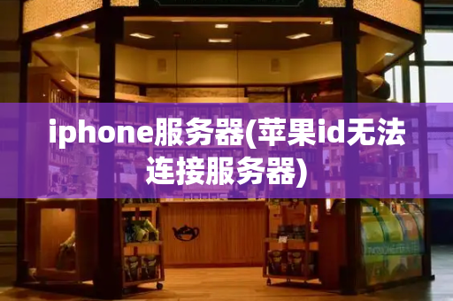 iphone服务器(苹果id无法连接服务器)-第1张图片-星选测评