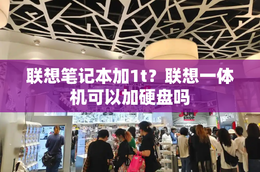 联想笔记本加1t？联想一体机可以加硬盘吗
