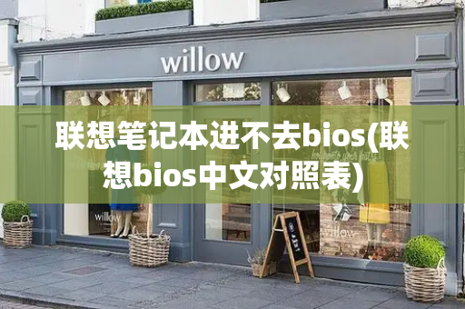 联想笔记本进不去bios(联想bios中文对照表)