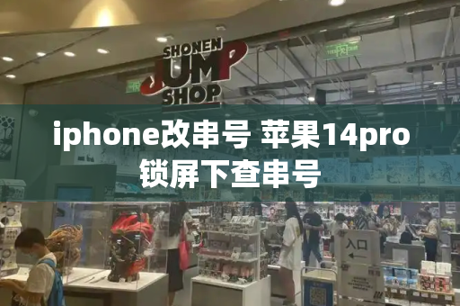 iphone改串号 苹果14pro锁屏下查串号-第1张图片-星选测评