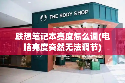 联想笔记本亮度怎么调(电脑亮度突然无法调节)