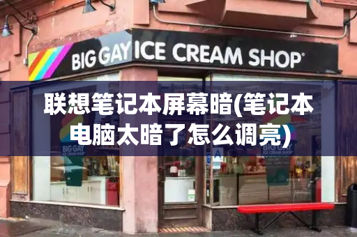 联想笔记本屏幕暗(笔记本电脑太暗了怎么调亮)-第1张图片-星选测评