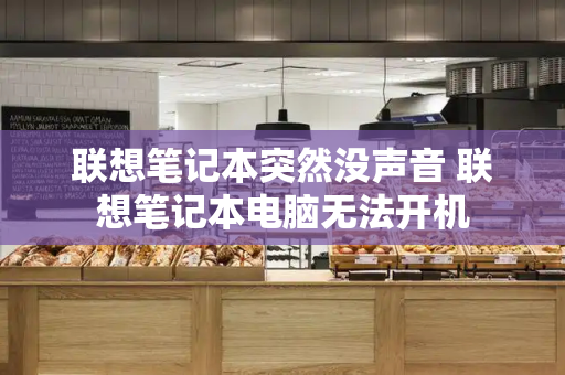 联想笔记本突然没声音 联想笔记本电脑无法开机