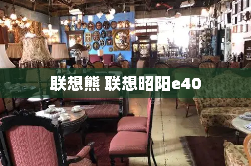 联想熊 联想昭阳e40