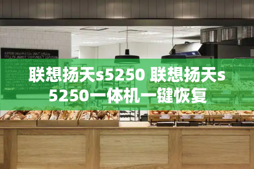 联想扬天s5250 联想扬天s5250一体机一键恢复-第1张图片-星选测评