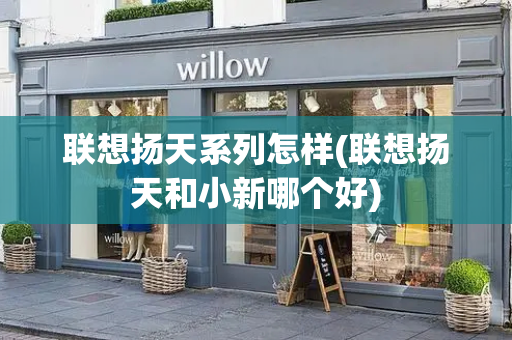联想扬天系列怎样(联想扬天和小新哪个好)