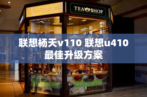联想杨天v110 联想u410最佳升级方案