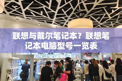 联想与戴尔笔记本？联想笔记本电脑型号一览表-第1张图片-星选测评