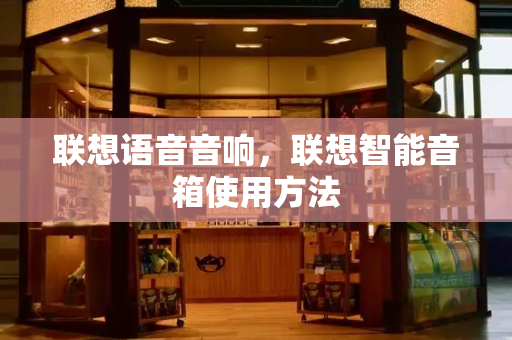 联想语音音响，联想智能音箱使用方法-第1张图片-星选测评