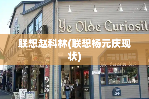 联想赵科林(联想杨元庆现状)