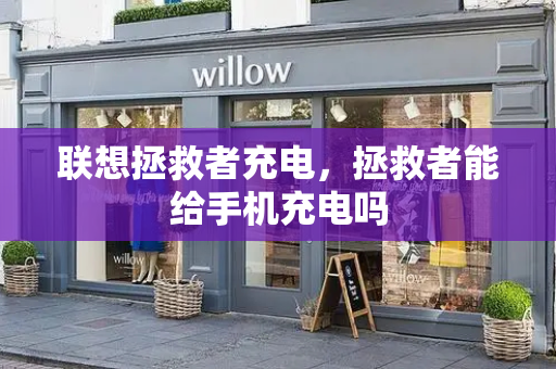 联想拯救者充电，拯救者能给手机充电吗