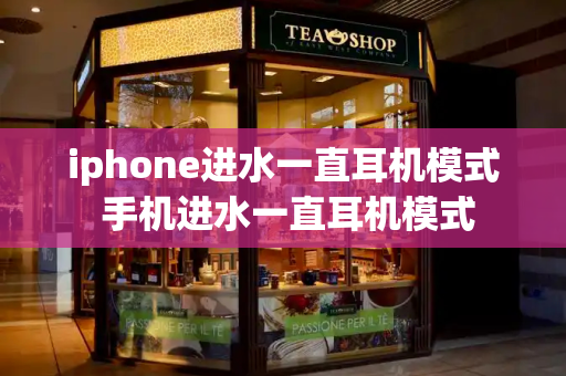 iphone进水一直耳机模式 手机进水一直耳机模式-第1张图片-星选测评