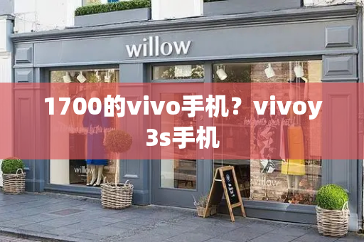 1700的vivo手机？vivoy3s手机