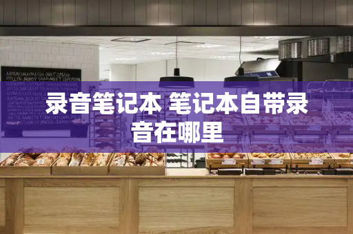 录音笔记本 笔记本自带录音在哪里