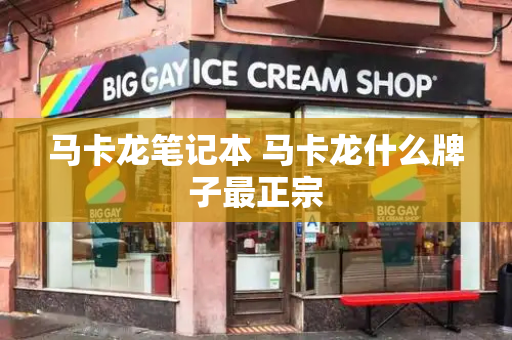 马卡龙笔记本 马卡龙什么牌子最正宗