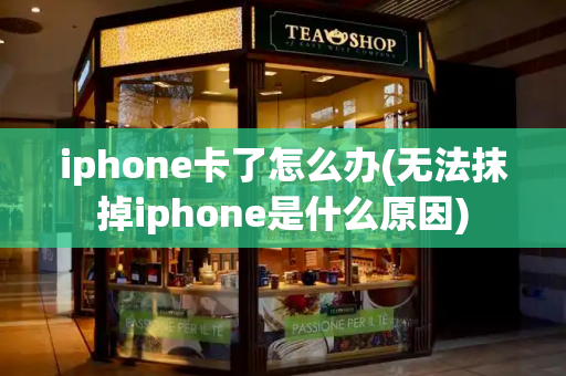 iphone卡了怎么办(无法抹掉iphone是什么原因)-第1张图片-星选测评