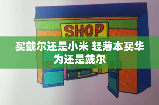 买戴尔还是小米 轻薄本买华为还是戴尔-第1张图片-星选测评