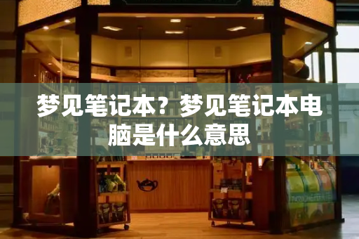 梦见笔记本？梦见笔记本电脑是什么意思-第1张图片-星选测评