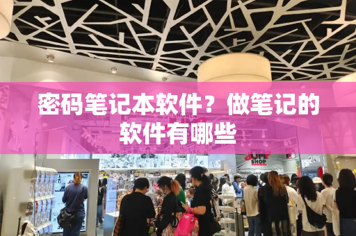 密码笔记本软件？做笔记的软件有哪些-第1张图片-星选测评