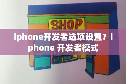 iphone开发者选项设置？iphone 开发者模式