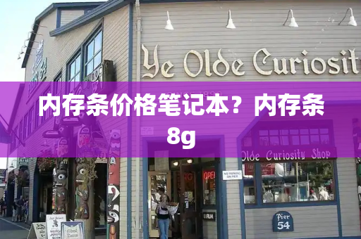 内存条价格笔记本？内存条8g