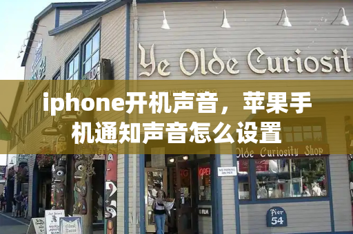iphone开机声音，苹果手机通知声音怎么设置-第1张图片-星选测评