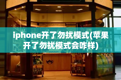 iphone开了勿扰模式(苹果开了勿扰模式会咋样)-第1张图片-星选测评