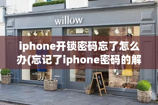 iphone开锁密码忘了怎么办(忘记了iphone密码的解决方法)