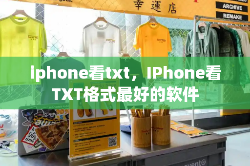 iphone看txt，IPhone看TXT格式最好的软件