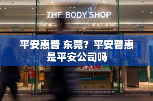 平安惠普 东莞？平安普惠是平安公司吗