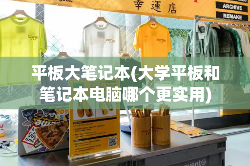 平板大笔记本(大学平板和笔记本电脑哪个更实用)