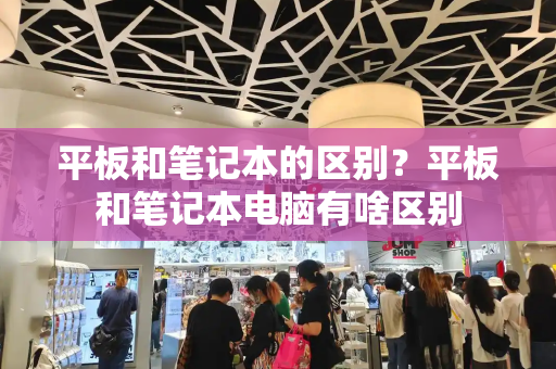 平板和笔记本的区别？平板和笔记本电脑有啥区别-第1张图片-星选测评