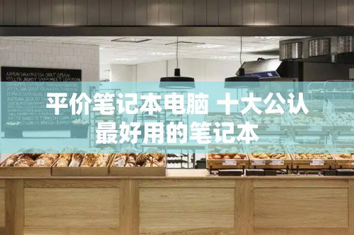 平价笔记本电脑 十大公认最好用的笔记本-第1张图片-星选测评