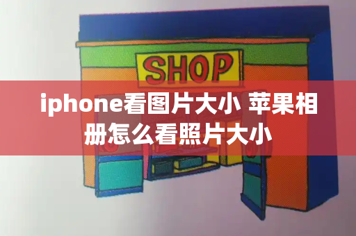 iphone看图片大小 苹果相册怎么看照片大小