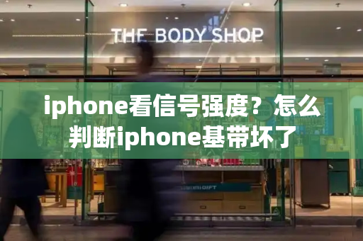 iphone看信号强度？怎么判断iphone基带坏了-第1张图片-星选测评