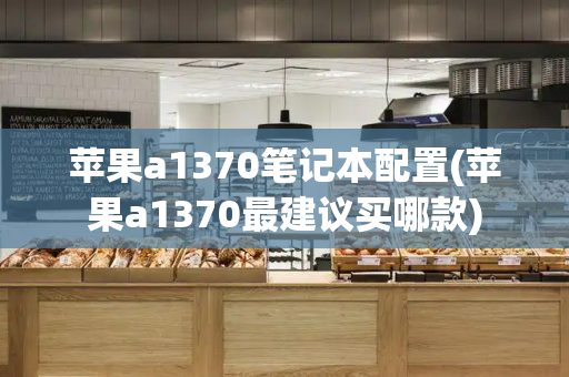 苹果a1370笔记本配置(苹果a1370最建议买哪款)