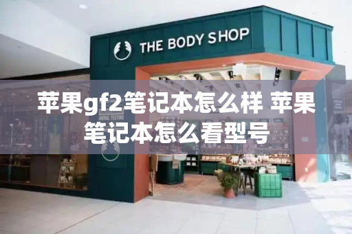 苹果gf2笔记本怎么样 苹果笔记本怎么看型号-第1张图片-星选测评